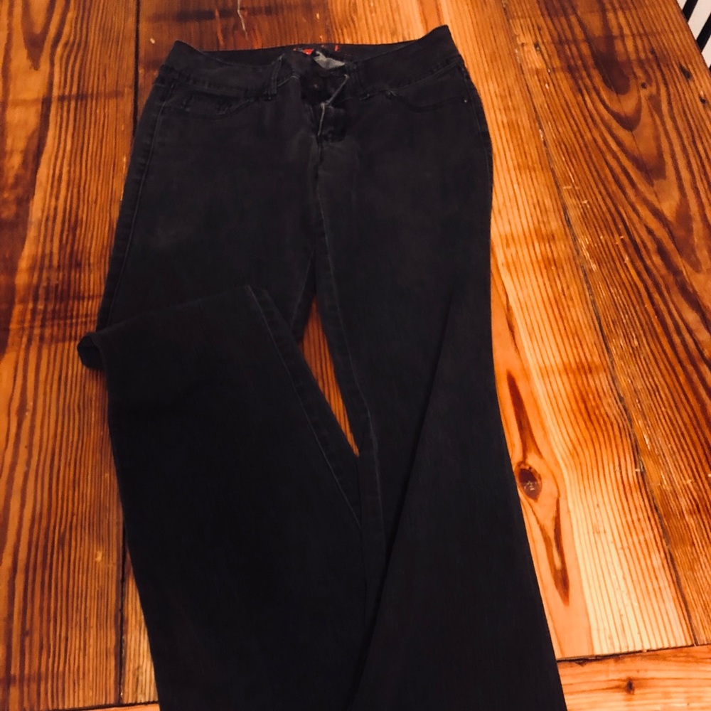 Elle dark wash flare jeans